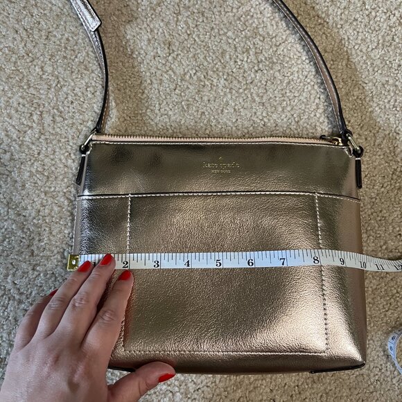 Kate Spade Crossbody, Rose Gold - Picture 6 of 10